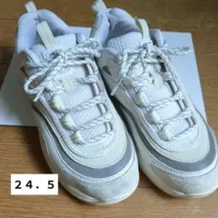 asics スニーカー ミラオーウェン購入 24㎝ - メルカリ