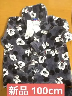 【新品】ミッキーマウス フリースパジャマセット 100cm