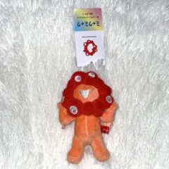 万博　ミャクミャク　ボールチェーンマスコット　推しカラー　オレンジ