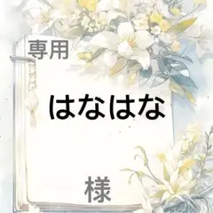 はなはな 様　専用