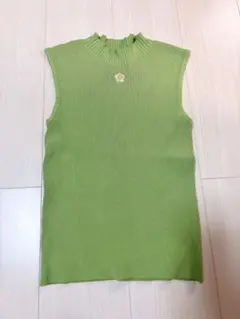 リリーブラウン×マリクワ　ノースリーブニット