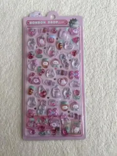 [正規品] ボンボンドロップシール　クーリア　ももいろボンボン　うさぎ　ピンク