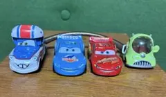 TOMICA ミニカー　ディズニー　カーズ　4台セット