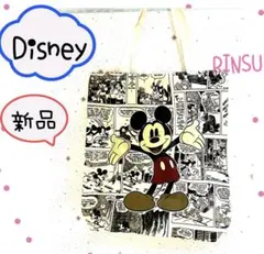 新品　Disney ミッキー アメコミ柄　トートバッグ