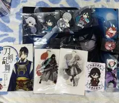 刀剣乱舞 活撃　花丸　クリアファイル　ラバスト　缶バッジ　シール　ポストカード他