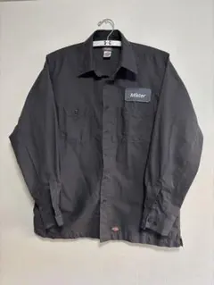 Dickies ワークシャツ Mister パッチ付き
