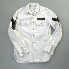 DENIM & SUPPLY RALPH LAUREN 白長袖シャツ XS