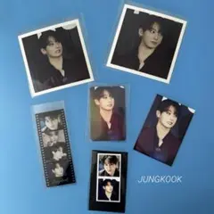 BTS JUNGKOOK 両面ましかくフォト・フィルムブックマーク・ステッカー