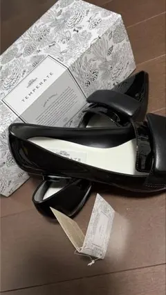 【美品】TEMPERATE レインローファー ブラック サイズ38