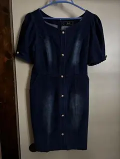 Rady デニム ミニワンピース 半袖