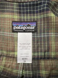 Patagonia オーガニックコットン ネルシャツ チェック柄 XSのサムネイル