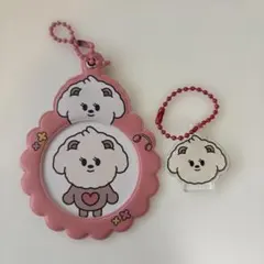 TXTプルバトゥ カバーキーリング バムグッ ボムギュ ガチャ ステッカーセット