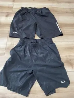 OAKLEY & adidas ショートパンツ 2点セットMサイズ