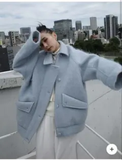 「Ameri」UND MOHAIR SHAGGY FLIGHT JACKETのサムネイル