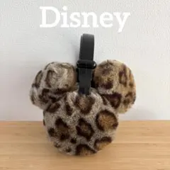 ディズニーリゾート　Disney ミッキー　ヒョウ柄　イヤーマフ　耳あて　ミニー