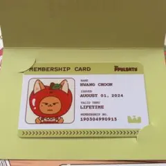 TXT プルバトゥ りんご ポップアップ 特典 IDカード ヨンジュン - メルカリ
