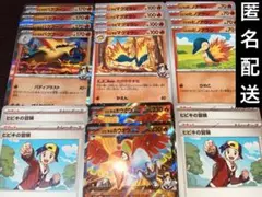 熱風のアリーナヒビキのホウオウex2枚バクフーン進化ライン各4枚ヒビキの冒険4枚