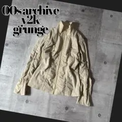 y2k grunge tracker jacket tulle belt 00sのサムネイル