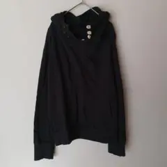 フード付き パーカー LL ブラック メンズ