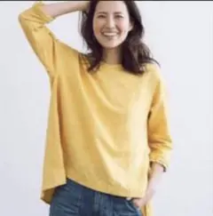 studio CLIP ハマジブラウス 七分袖　XL タグ付き新品のサムネイル