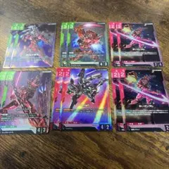 ガンダムカードゲーム　赤いガンダム　LR など　まとめ売りのサムネイル