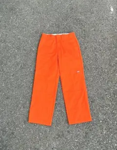 Dickies ダブルニー ワークパンツ オレンジ w36 l32　激レアのサムネイル