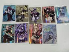 原神ウエハースカード9枚セット