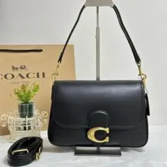 COACH コーチ ハンドバッグ C4823 ショルダーバッグ Black 黒