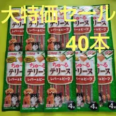 いなば ちゅ〜る テリーヌ レバー&ビーフ ちゅーる 犬のおやつのサムネイル