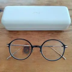 ほぼ新品☆JINS コンビネーションチタニウム メガネ
