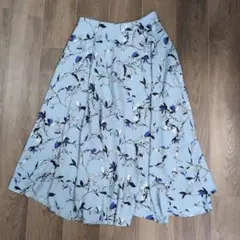 theory セオリー Fluid Flower アシンメトリーマキシスカートのサムネイル