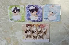 ブルーロック　極楽湯　コースター　ポストカード