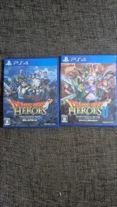 PS4 ドラゴンクエストヒーローズ 1.2セット売り