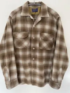 ペンドルトン PENDLETON 60s ボードシャツ　Mサイズ 極美品オンブレ