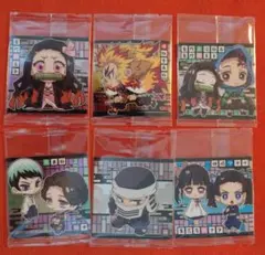 鬼滅の刃　ウエハース　ディフォルメシール　ノーマル6枚セット