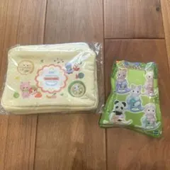 シルバニアファミリー 赤ちゃんポーチ イエロー 赤ちゃん&木馬セット ラテネコ