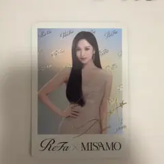 ReFa × MISAMO MINA トレカ　銀座リファ　箔押し　ホログラム日本