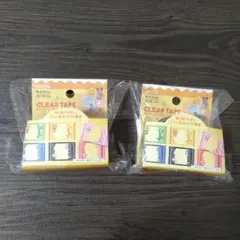 セリアamifa 　クリアテープ お菓子パッケージ　Candy2個セットのサムネイル