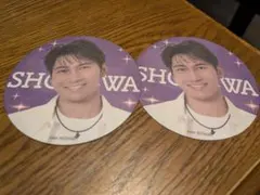SHOW-WA コースター 2枚セット　けーしー