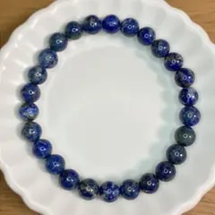 R*i様 ラピスラズリブレスレット　約7ミリ　内径約16センチ