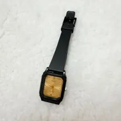 CASIO LQ-142 チープカシオ 腕時計 ブラック×ゴールド レディースのサムネイル