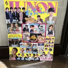 JUNON 6月号　※切り抜き無し新品状態です
