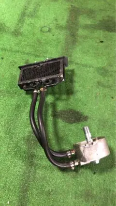 cb250tcb250nスーパーホークバブ オイルクーラー - メルカリ