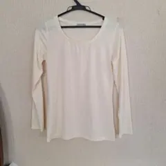 SHOO・LA・RUE 長袖Tシャツ M クリーム色