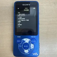 SONY ウォークマン NW-E083 (4GB) - メルカリ
