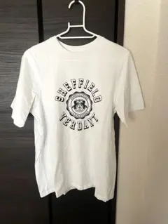 Mila Owen カレッジロゴ 半袖Tシャツ ホワイト