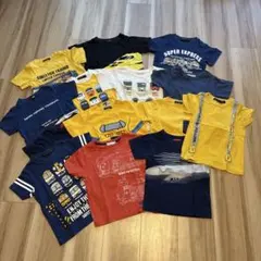 電車Tシャツ14枚セット 100センチ　ハングリーハート OJICO BEAMSのサムネイル