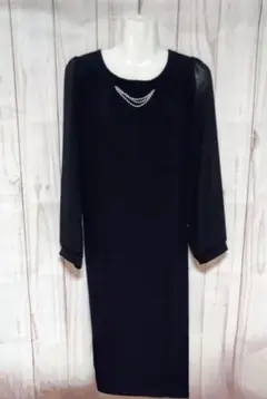 ✦レディース✦フォーマルワンピース✦ひざ丈✦Lサイズ