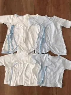 コンビミニ　50-60㎝短肌着4枚&長肌着3枚　セット