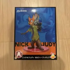 【美品】happyくじ 一番くじ A賞ズートピア ニック&ジュディ